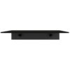 tesa nie wieder bohren badablage pro va black 250mm pva125 black