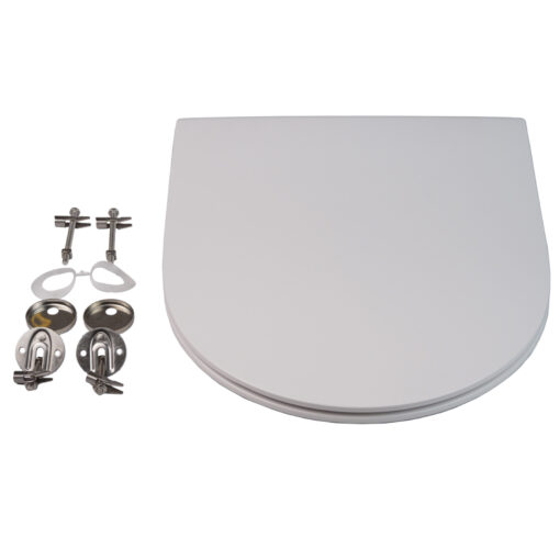 vigour derby slim wc sitz rund weiß