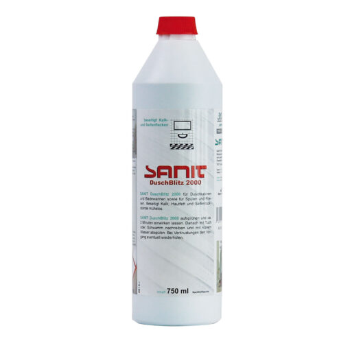 sanit duschblitz 2000 nachfüllflasche 750 ml flasche