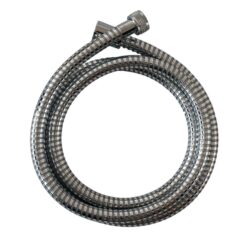 brauseschlauch metalloptik chrom