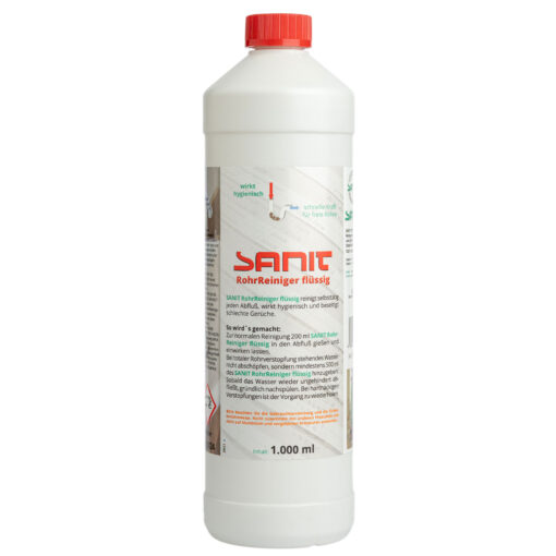 sanit rohrreiniger flüssig 1000 ml flasche